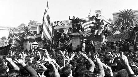 46 χρόνια μετα την εξέγερση του Νοέμβρη του 1973 ο αγώνας για “ψωμί-παιδεία-ελευθερία” συνεχίζεται